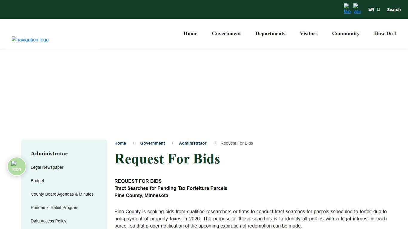 Welcome to Pine County, MN